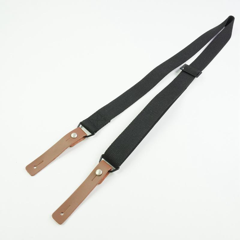 АК Водяной Гель Игрушечный Пистолет с Кожаным Ремешком - Двухточечный Открытый Тактический Нейлоновый Пистолетный Шнур Поясной Ремень 100-135CM чёрный