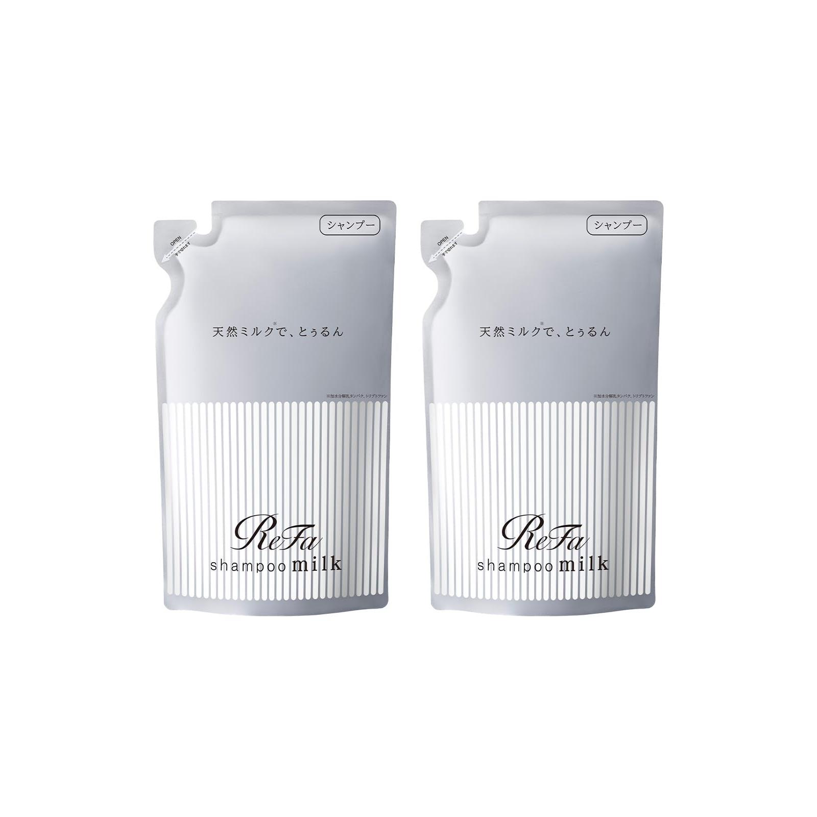 ReFa Milk Protein Shampoo 500mL - Moisturizing, Shiny Hair White Formula Refill 430ml 2 pieces
ReFa Milk Protein Shampoo 500mL - Moisturizing, Shiny Hair White Formula Refill 430ml 2 pieces
