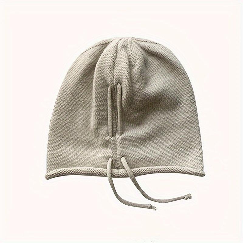 Женская теплая шапка Joker Small Baotou для осени и зимы, большая круглая вязаная шерстяная шапка с завязками и подгибом бежевый
Женская теплая шапка Joker Small Baotou для осени и зимы, большая круглая вязаная шерстяная шапка с завязками и подгибом бежевый