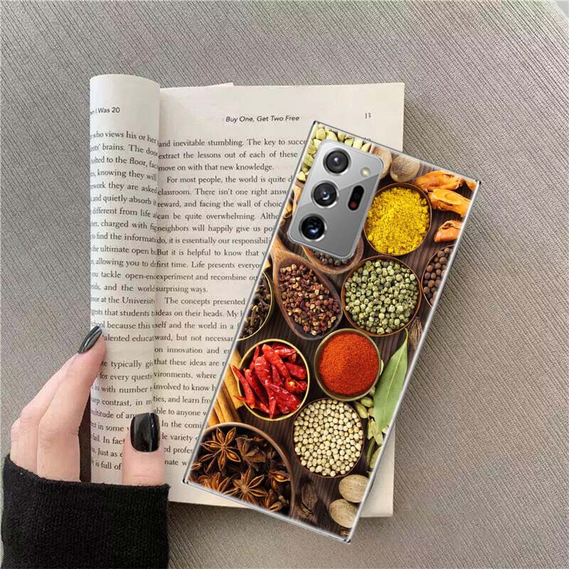Kitchen Seasoning and Spices Phone Case For Samsung S24 S23 FE S22 S25 Ultra S21 Plus Galaxy S20 FE S25 Edge Cover Capa Soft TPU Samsung S20
Kitchen Seasoning and Spices Phone Case For Samsung S24 S23 FE S22 S25 Ultra S21 Plus Galaxy S20 FE S25 Edge Cover Capa Soft TPU Samsung S20
