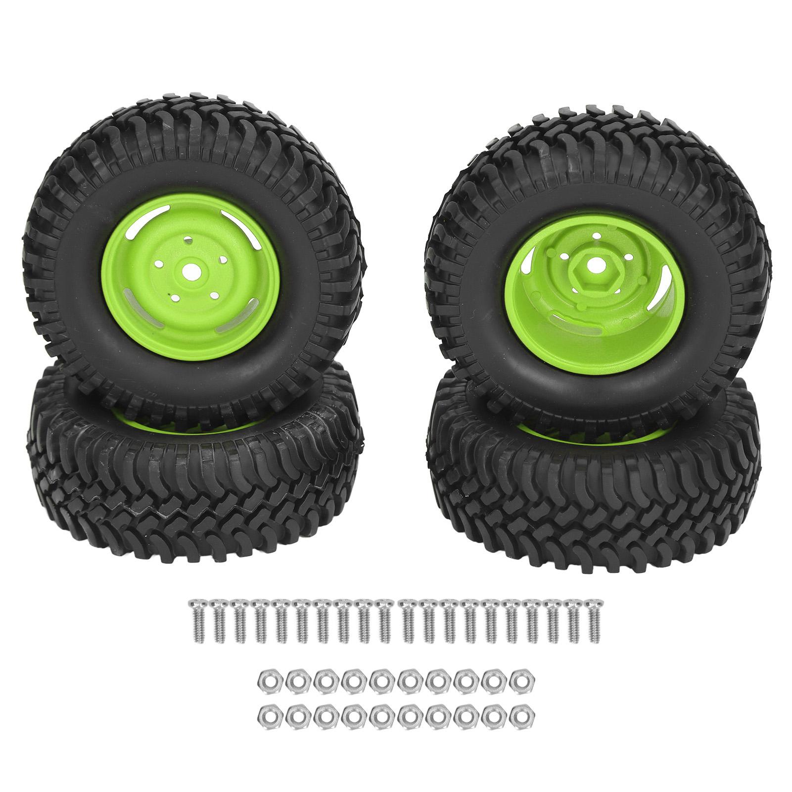 4PCS RC Wheels and Tires 1.9in Rubber Plastic 100mm Diameter Universal RC Tyre Set for Replacement
4PCS RC Wheels and Tires 1.9in Rubber Plastic 100mm Diameter Universal RC Tyre Set for Replacement