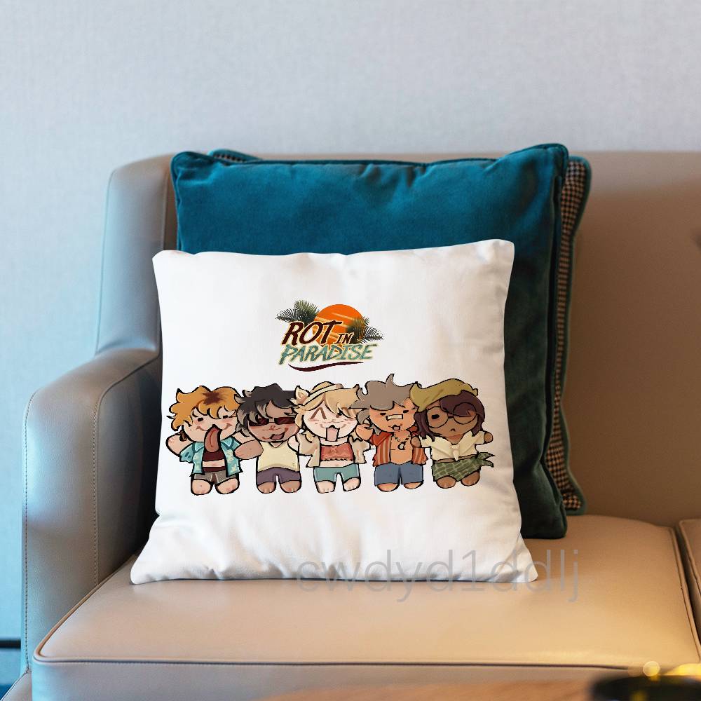 Rot In PParadise Pillow Case Cover Square Sofa With For Pattern Comfortable Cushion suitable Of Room 30x30CM(12x12in)
Rot In PParadise Pillow Case Cover Square Sofa With For Pattern Comfortable Cushion suitable Of Room 30x30CM(12x12in)