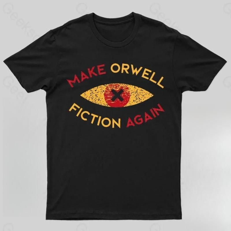 Make Orwell fiction again Geek T-Shirt Cotton Oversized Vintage New Spring/Summer Arrivals Regular Fit Casual 5XL різнокольоровий
Make Orwell fiction again Geek T-Shirt Cotton Oversized Vintage New Spring/Summer Arrivals Regular Fit Casual 5XL різнокольоровий