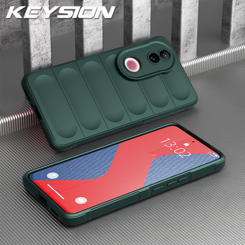 KEYSION Противоударный матовый чехол для телефона VIVO V50 5G Противоскользящий мягкий силиконовый чехол для телефона VIVO V50 5G for VIVO V50 зелёный
KEYSION Противоударный матовый чехол для телефона VIVO V50 5G Противоскользящий мягкий силиконовый чехол для телефона VIVO V50 5G for VIVO V50 зелёный