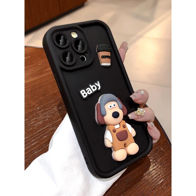 Подходит для чехла для мобильного телефона iPhone 16 Силиконовый трехмерный мультяшный пес 14 Креативный Apple 15 Promax Противоударный чехол iPhone14Pro
Подходит для чехла для мобильного телефона iPhone 16 Силиконовый трехмерный мультяшный пес 14 Креативный Apple 15 Promax Противоударный чехол iPhone14Pro