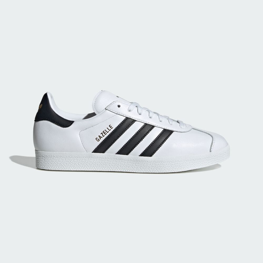 Adidas GAZELLE Footwear White Sneakers ORIGINALS Unisex IG6437 Footwear White/Core Black/Gold Metallic
Adidas GAZELLE Footwear White Sneakers ORIGINALS Unisex IG6437 Footwear White/Core Black/Gold Metallic