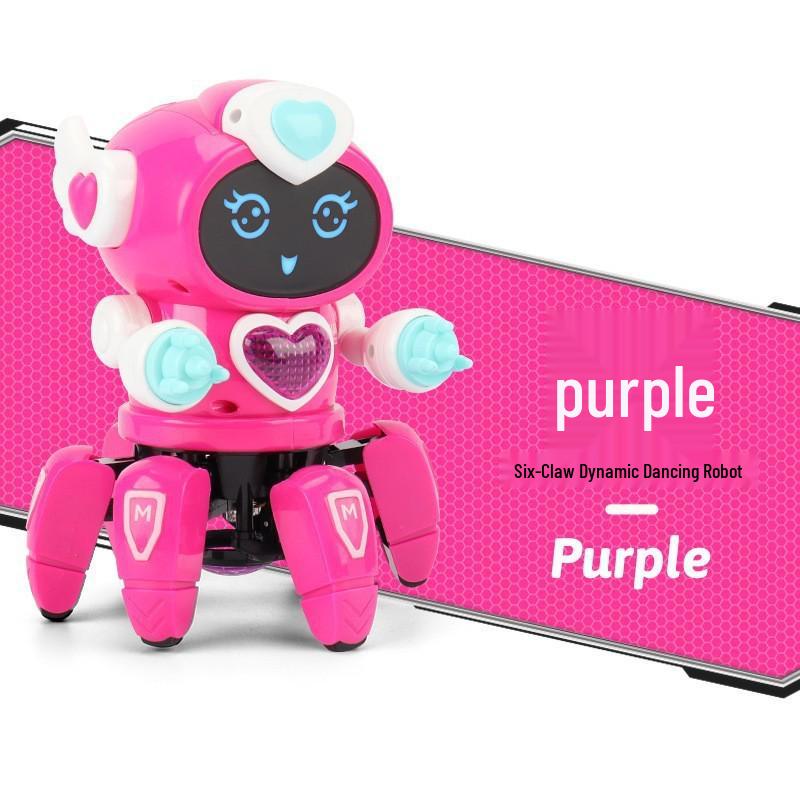 Танцюючий шестилапий робот-восьминіг іграшка зі світлом і музикою для дітей
Танцюючий шестилапий робот-восьминіг іграшка зі світлом і музикою для дітей