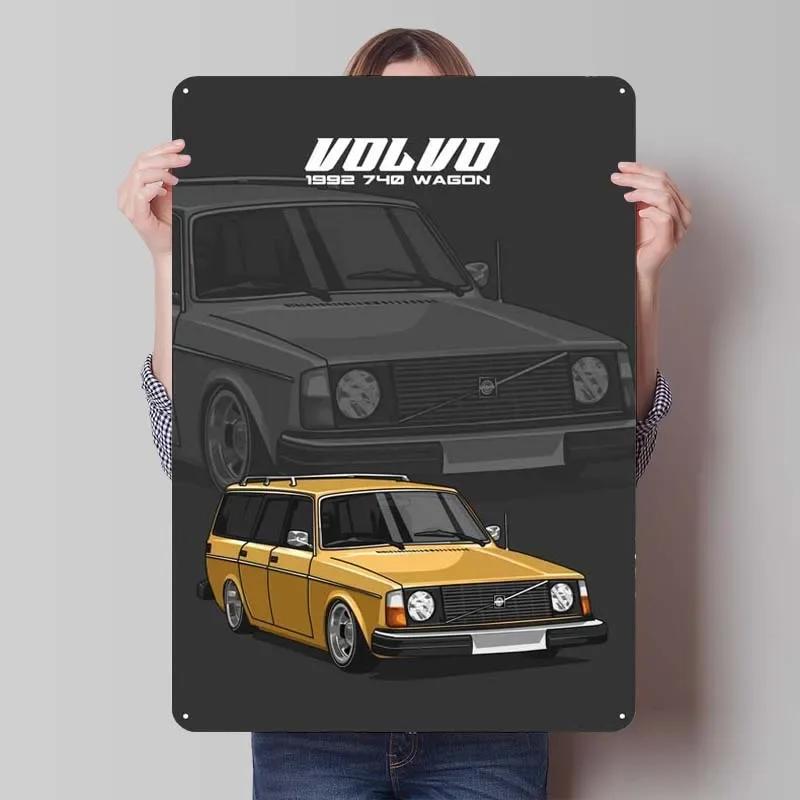 Металева табличка Volvo Постер з автомобілями Вінтажні предмети декору дому Ретро олов яна табличка-плакетка для стіни гаража Декор кімнати кав ярні 7.9x11.8In(20x30cm)
Металева табличка Volvo Постер з автомобілями Вінтажні предмети декору дому Ретро олов яна табличка-плакетка для стіни гаража Декор кімнати кав ярні 7.9x11.8In(20x30cm)