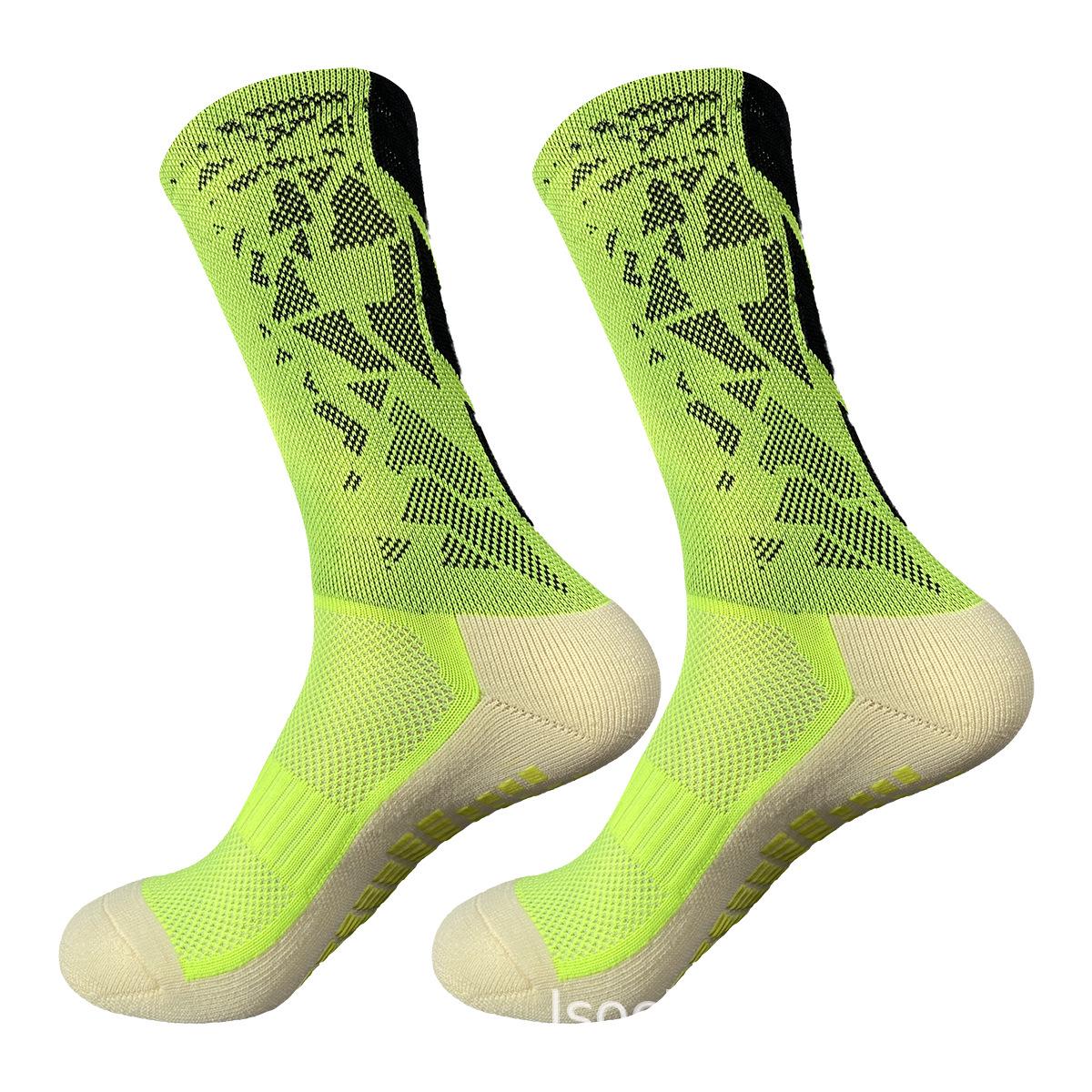 Silicone Non-slip Grip Socks for Men: Football, Basketball, Cycling - Thickened, Towel Bottom Sports Socks One Size зелений
Silicone Non-slip Grip Socks for Men: Football, Basketball, Cycling - Thickened, Towel Bottom Sports Socks One Size зелений