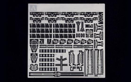 Aoshima Bunka Kyozaisha Waterline Series Detail Up Parts Japanese Navy Maya 1944 Dedicated Etching Plastic Model Parts 1/700
Aoshima Bunka Kyozaisha Waterline Series Detail Up Parts Japanese Navy Maya 1944 Dedicated Etching Plastic Model Parts 1/700