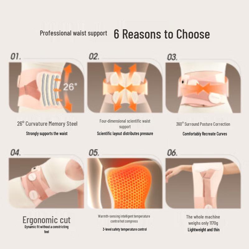 OGAWA OG2503 Portable Heated Waist Massager
OGAWA OG2503 Portable Heated Waist Massager