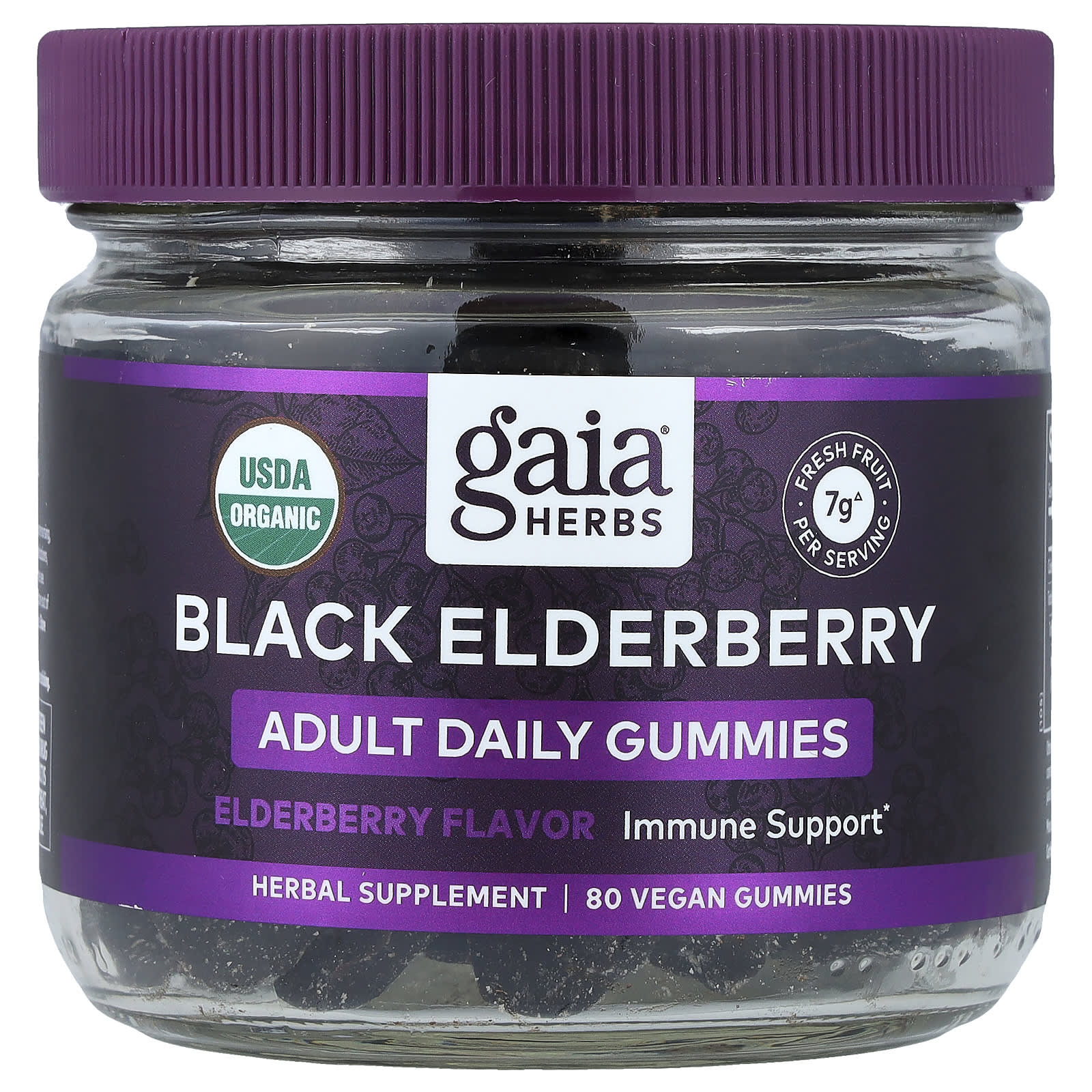 Everyday Elderberry Immune Boosting Gummy, Vegan Gummy, 80 Pieces
Everyday Elderberry Immune Boosting Gummy, Vegan Gummy, 80 Pieces