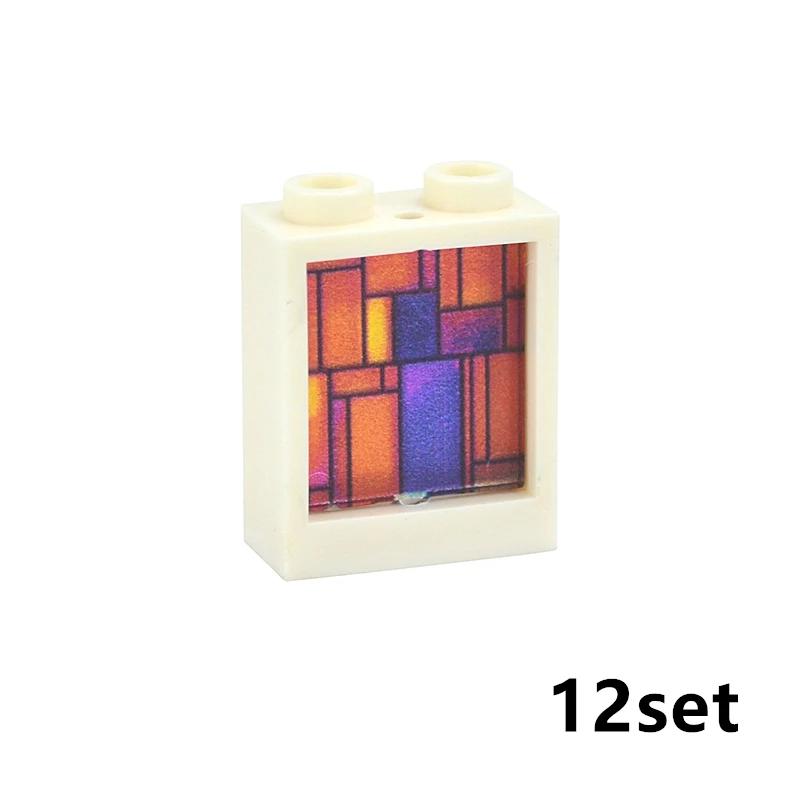 Printed Colorful Irregular Glass Window Model MOC City Furniture Window Construction Bricks Works With 60592 1x2x2 Playthings ideal for Kids
Printed Colorful Irregular Glass Window Model MOC City Furniture Window Construction Bricks Works With 60592 1x2x2 Playthings ideal for Kids