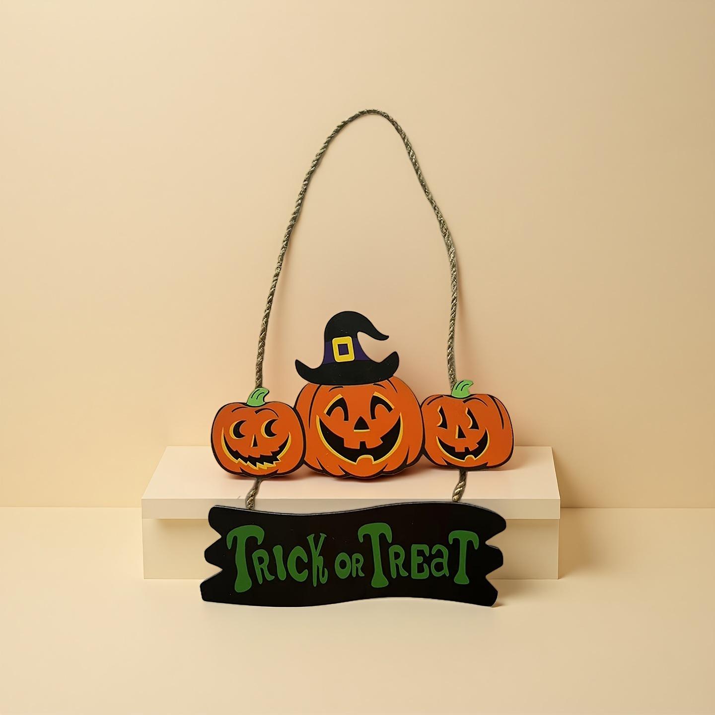 Halloween Party Wooden Pendant: Ghost & Pumpkin Décor 23*23 CM
Halloween Party Wooden Pendant: Ghost & Pumpkin Décor 23*23 CM