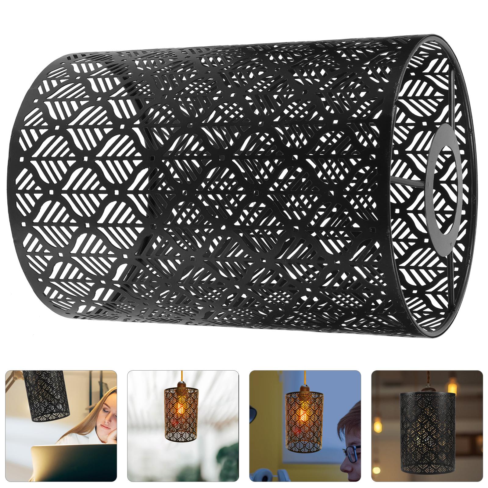 Wrought Iron Hollow Lampshade Modern Decorative Popularity Wall for Desk Lampshades Table Black Large
Wrought Iron Hollow Lampshade Modern Decorative Popularity Wall for Desk Lampshades Table Black Large