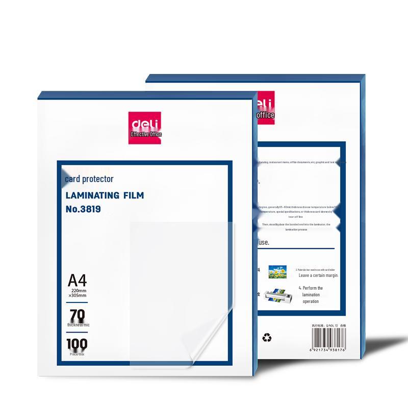 Deli 3819 A4 Thermal Laminator CN plug (adapter included)
Deli 3819 A4 Thermal Laminator CN plug (adapter included)