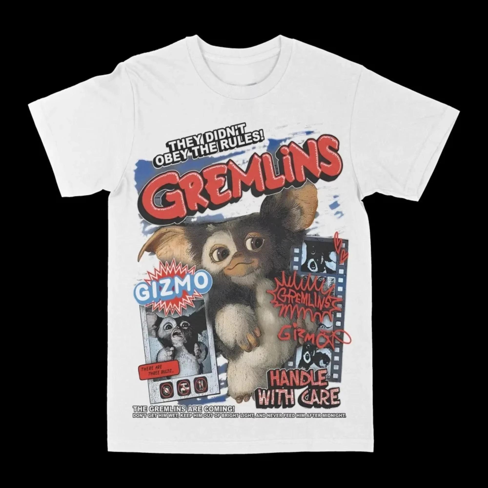 Y2K Tops Normcore T Shirt Gremlins Print American Retro Streetwear Fashion Unisex Oversized Men s Women s Casual T Shirt Unisex 4XL
Y2K Tops Normcore T Shirt Gremlins Print American Retro Streetwear Fashion Unisex Oversized Men s Women s Casual T Shirt Unisex 4XL