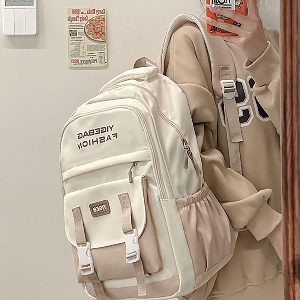 Large Capacity Versatile Backpack Breathable Back Pad Shoulders Bag High Quality Schoolbag Student абрикосовый
Large Capacity Versatile Backpack Breathable Back Pad Shoulders Bag High Quality Schoolbag Student абрикосовый