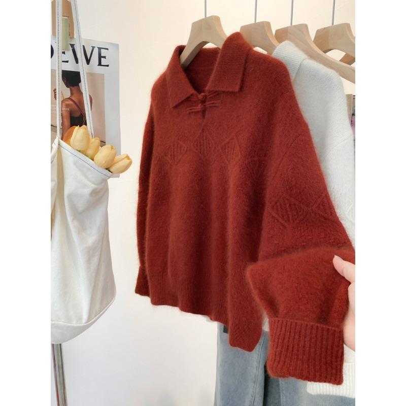 Neck knitted pullover women s winter design sense lazy thickened sweater wearing soft waxy top one size fits all красный
Neck knitted pullover women s winter design sense lazy thickened sweater wearing soft waxy top one size fits all красный