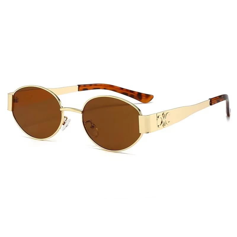 2026 Luxury Oval Sunglasses Men Women Vintage Metal Frame Retro Unisex Glasses Fashion Trendy UV400 Designer Style Shades
2026 Luxury Oval Sunglasses Men Women Vintage Metal Frame Retro Unisex Glasses Fashion Trendy UV400 Designer Style Shades