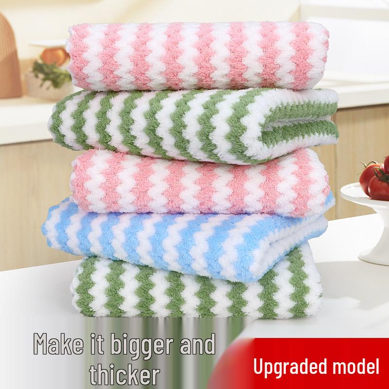 Cross-border Coral Fleece Lint-Free Kitchen Towel: Thick, Water-Absorbent, Easy-Cleaning Rag 30x30 cm Loose (Burlap Bag)
Cross-border Coral Fleece Lint-Free Kitchen Towel: Thick, Water-Absorbent, Easy-Cleaning Rag 30x30 cm Loose (Burlap Bag)