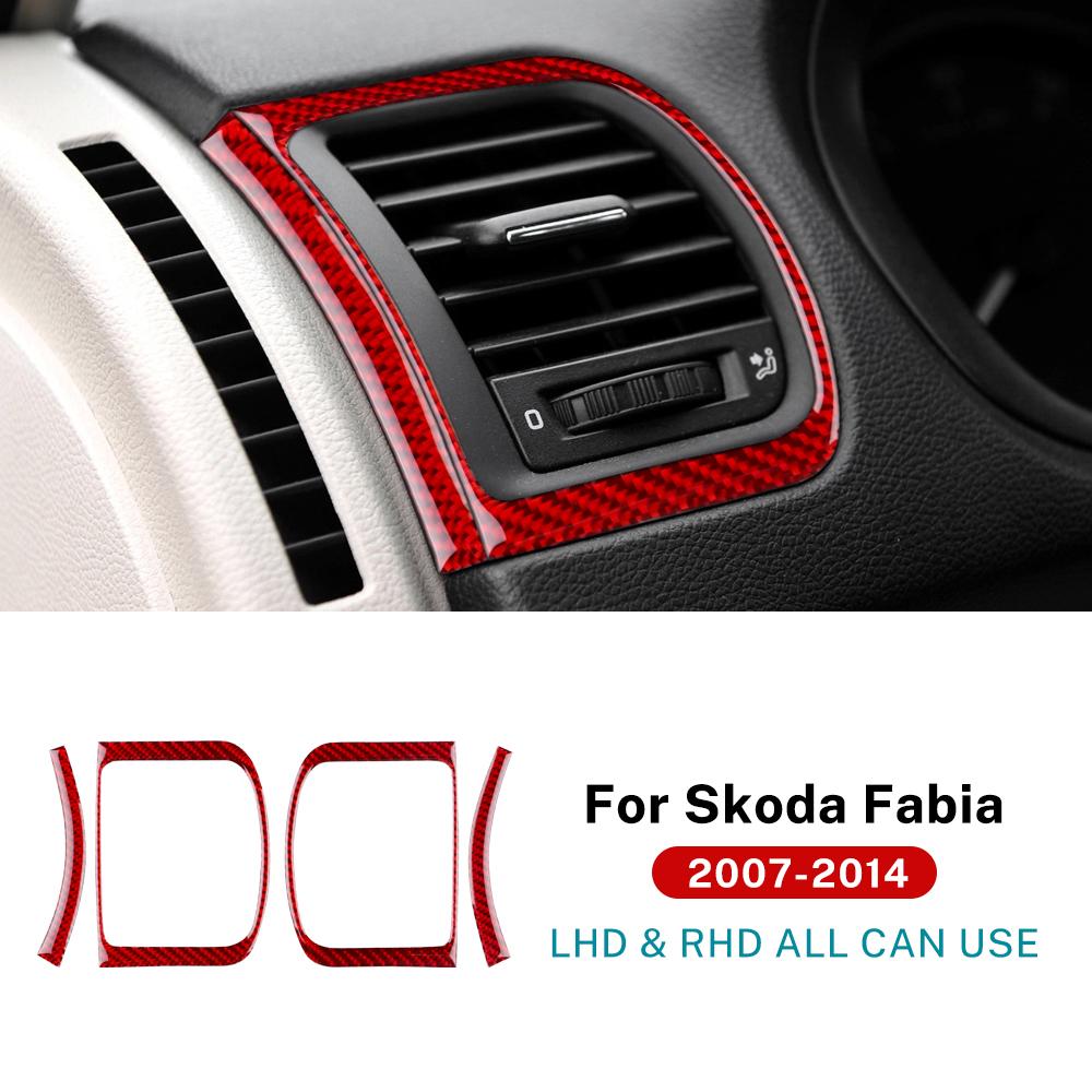 For Skoda Fabia 2 MK2 5J 2007-2010 2011 2012 2013 2014 Soft Carbon Fiber Sticker Car Air Outlet Frame Side of Center Console Red Carbon
For Skoda Fabia 2 MK2 5J 2007-2010 2011 2012 2013 2014 Soft Carbon Fiber Sticker Car Air Outlet Frame Side of Center Console Red Carbon