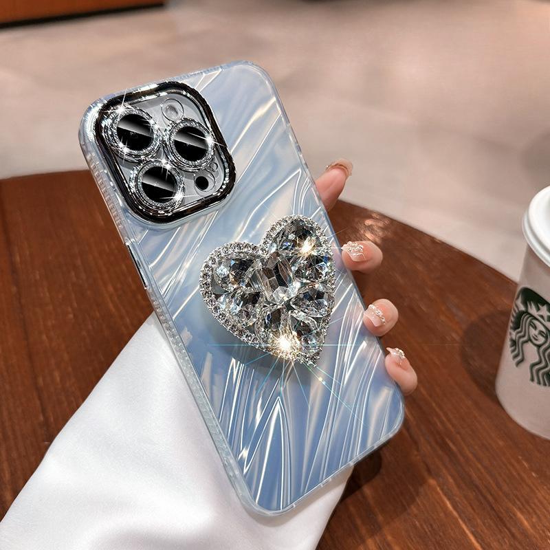 Applicable To IPhone16 Mobile Phone Case Rhinestone Bracket 13 Apple 15 Promax Anti-fall Cover 14 Luxury Full Package iPhone16
Applicable To IPhone16 Mobile Phone Case Rhinestone Bracket 13 Apple 15 Promax Anti-fall Cover 14 Luxury Full Package iPhone16
