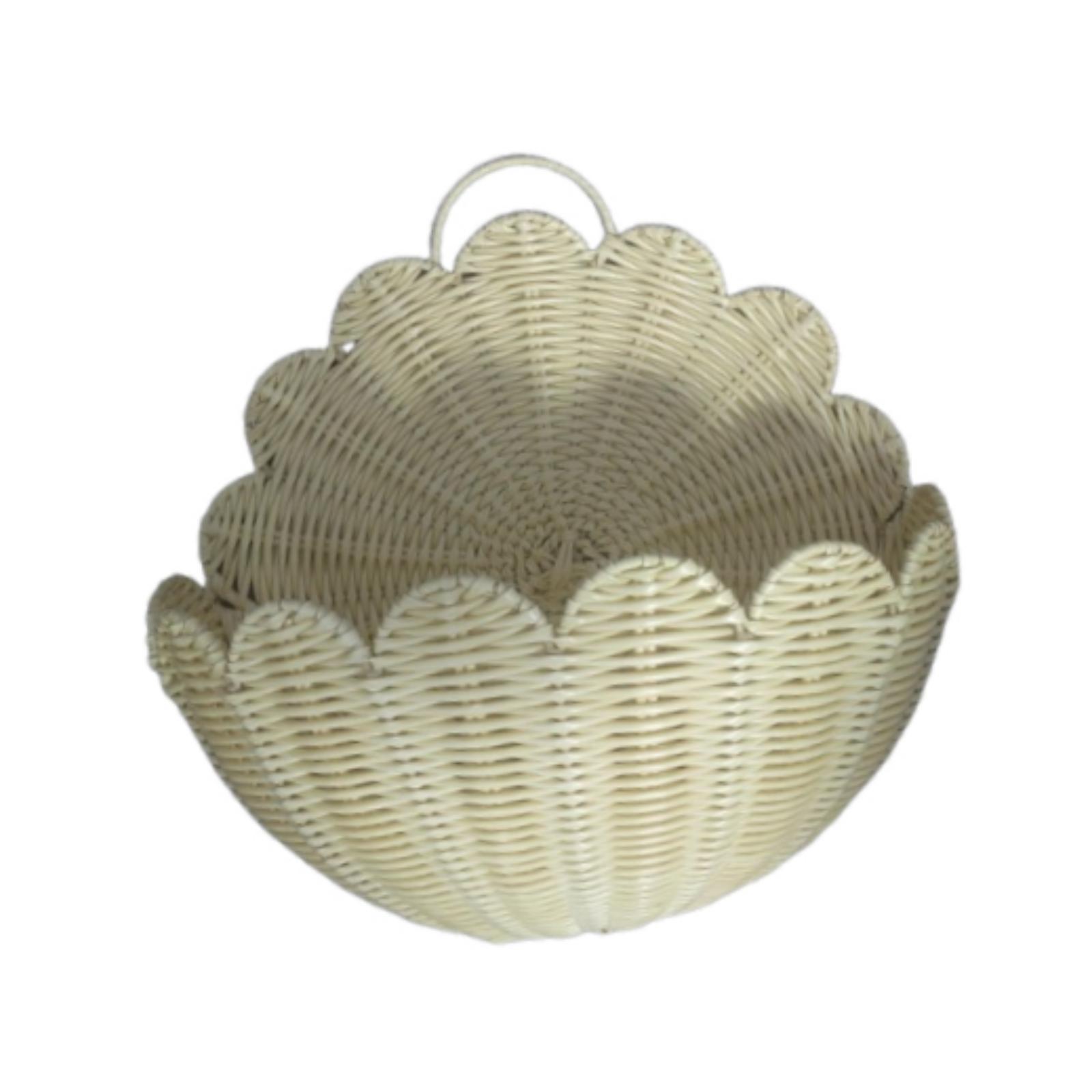 Woven Wall Basket Portable Storage Container for Kitchen Entryway Vegetables XS
Woven Wall Basket Portable Storage Container for Kitchen Entryway Vegetables XS