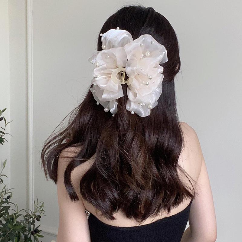 Роскошная черная заколка-бант «Облако» - Модная, универсальная, большая заколка-крокодил
Роскошная черная заколка-бант «Облако» - Модная, универсальная, большая заколка-крокодил