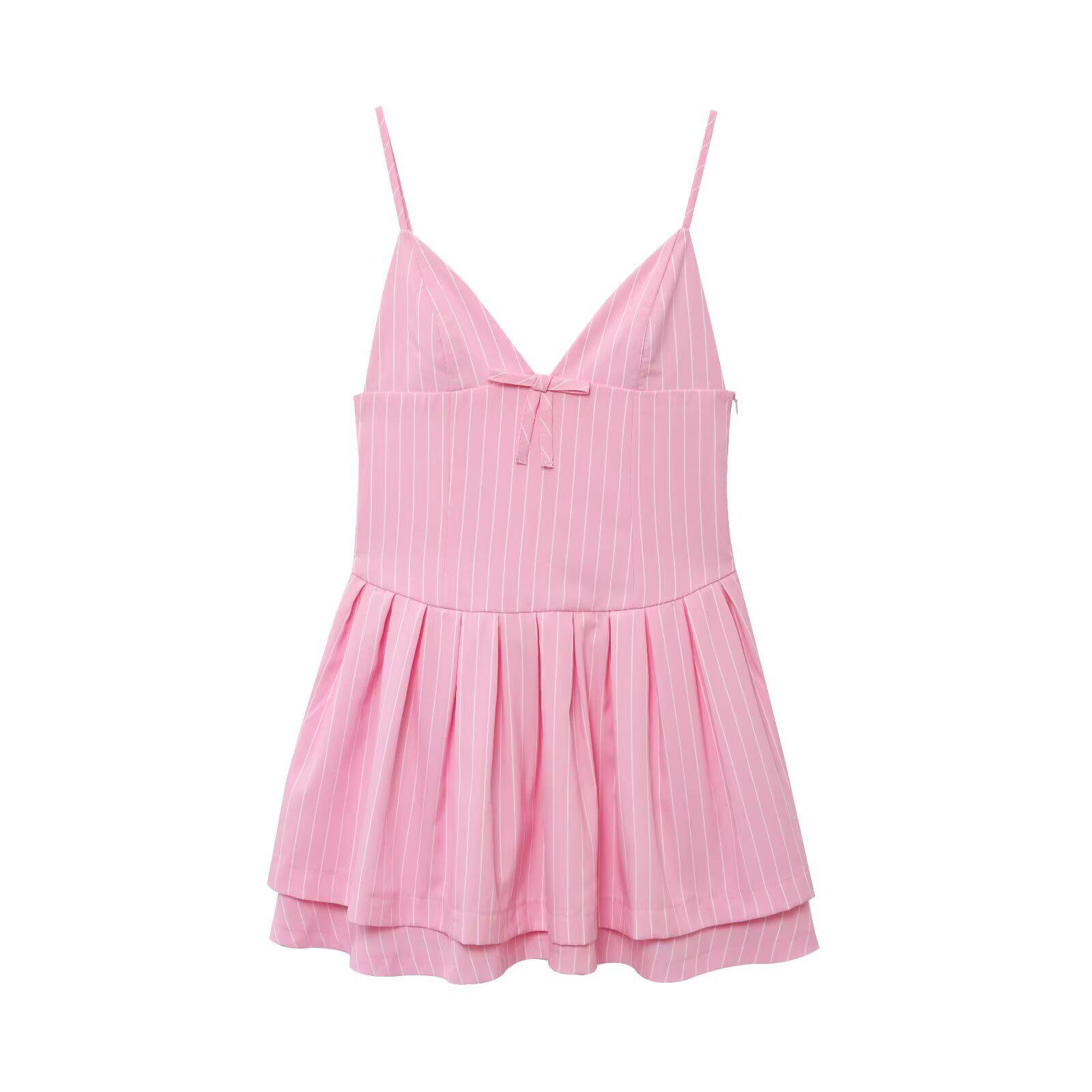 2025 European & American Style Spring Bow Striped Suspender Dress - French-Inspired Short Dress for Women M
2025 European & American Style Spring Bow Striped Suspender Dress - French-Inspired Short Dress for Women M