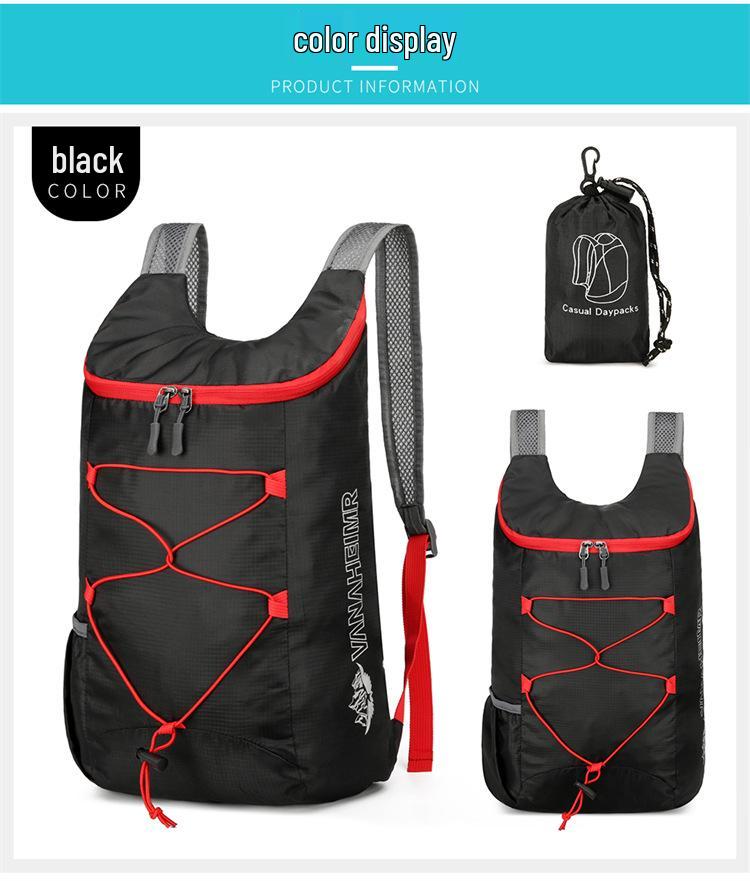 Ultra-light Foldable Nylon Hiking & Cycling Backpack – Portable, Lightweight for Outdoor Mountaineering Under 20L чёрный
Ultra-light Foldable Nylon Hiking & Cycling Backpack – Portable, Lightweight for Outdoor Mountaineering Under 20L чёрный