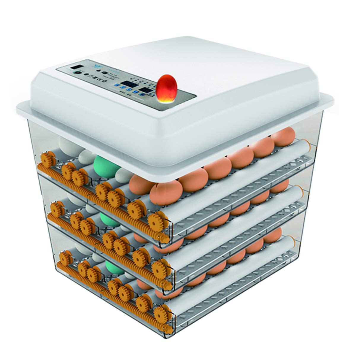 HKDQ Automatic Egg Automatic Egg Automatic Temperature Humidity Easy Chick Up to 180 Large Japanese Instruction Warranty Card Included Incubator,
HKDQ Automatic Egg Automatic Egg Automatic Temperature Humidity Easy Chick Up to 180 Large Japanese Instruction Warranty Card Included Incubator,