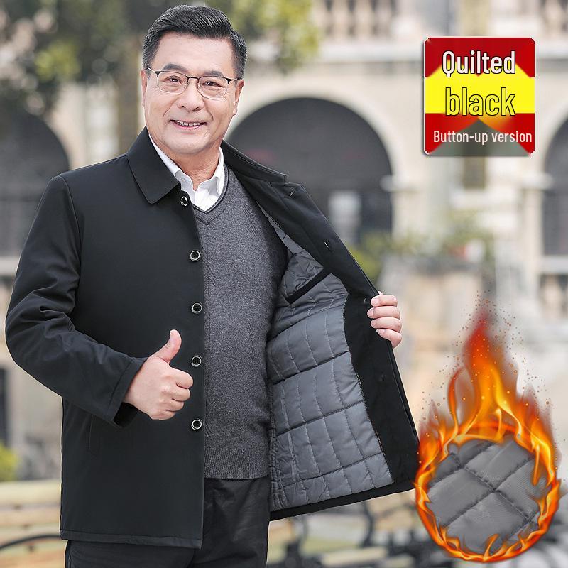 2025 Men s Autumn/Winter Jacket: Lightweight, Padded, Perfect for Dad and Grandpa 180 (125-145 lbs)
2025 Men s Autumn/Winter Jacket: Lightweight, Padded, Perfect for Dad and Grandpa 180 (125-145 lbs)