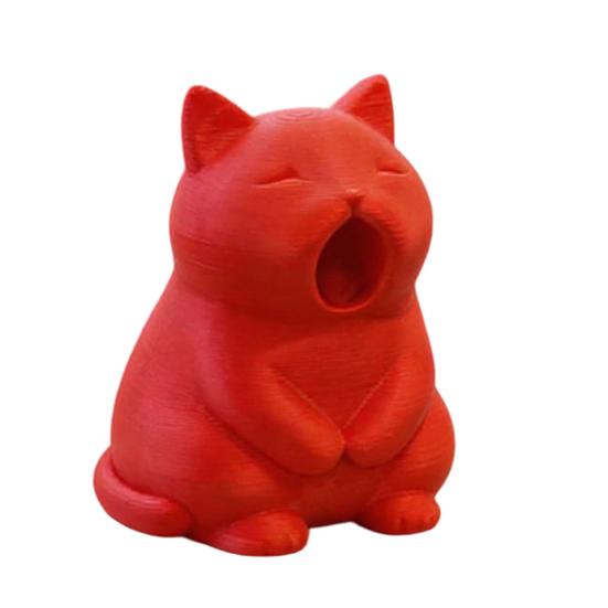 Yawning Cat Figurine 3D Printed Cute Small Cat Statue Collectible Pet Ornament for Home Office Desktop Decor Gift for Cat Lovers червоний
Yawning Cat Figurine 3D Printed Cute Small Cat Statue Collectible Pet Ornament for Home Office Desktop Decor Gift for Cat Lovers червоний