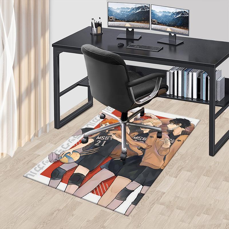 1pc Haikyuu!! MSBY Volleyball Team Chair Mat - Anime Cartoon Design, Anti-Slip Office Rug, Seasonal Gift for Fans.O082 60cm by 90cm
1pc Haikyuu!! MSBY Volleyball Team Chair Mat - Anime Cartoon Design, Anti-Slip Office Rug, Seasonal Gift for Fans.O082 60cm by 90cm