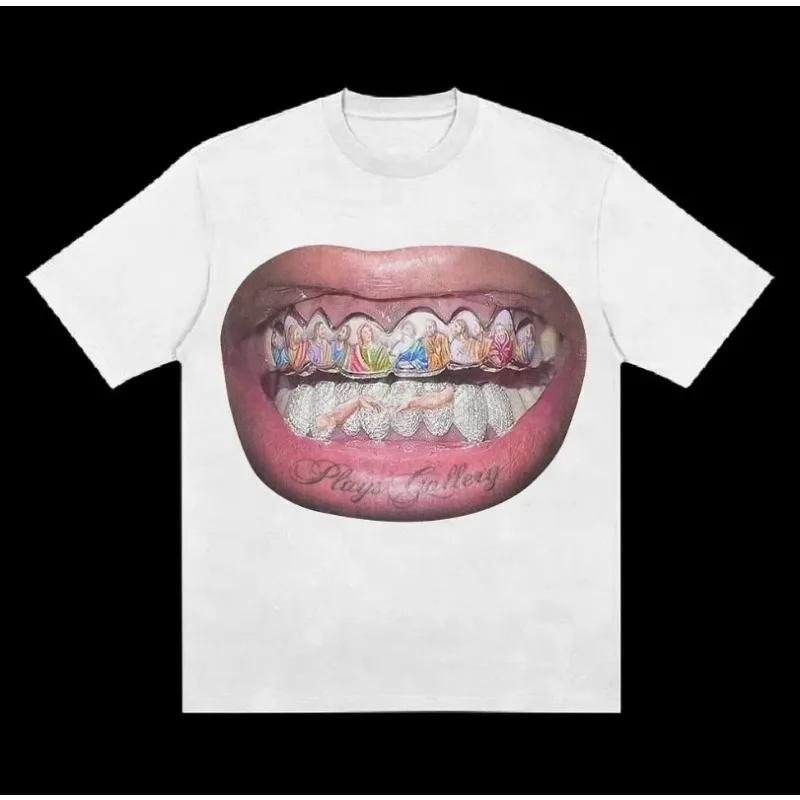 Літні чоловічі футболки Y2K Вінтажні Хараджуку Готичний принт Візерунок Хіп-хоп Жіночий вуличний одяг Оверсайз Топи Панк Бавовняні Вільні футболки S
Літні чоловічі футболки Y2K Вінтажні Хараджуку Готичний принт Візерунок Хіп-хоп Жіночий вуличний одяг Оверсайз Топи Панк Бавовняні Вільні футболки S