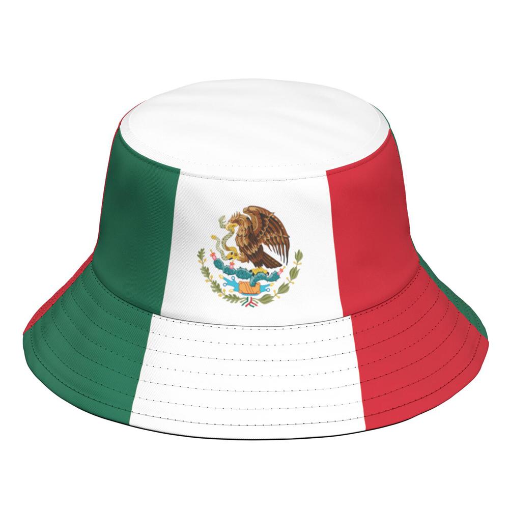 United States Of Mexico Fisherman Hats Custom Name Logo Bucket Cap Fishing Travel Spanish Nation Mexican Flags Photo Headgear
United States Of Mexico Fisherman Hats Custom Name Logo Bucket Cap Fishing Travel Spanish Nation Mexican Flags Photo Headgear