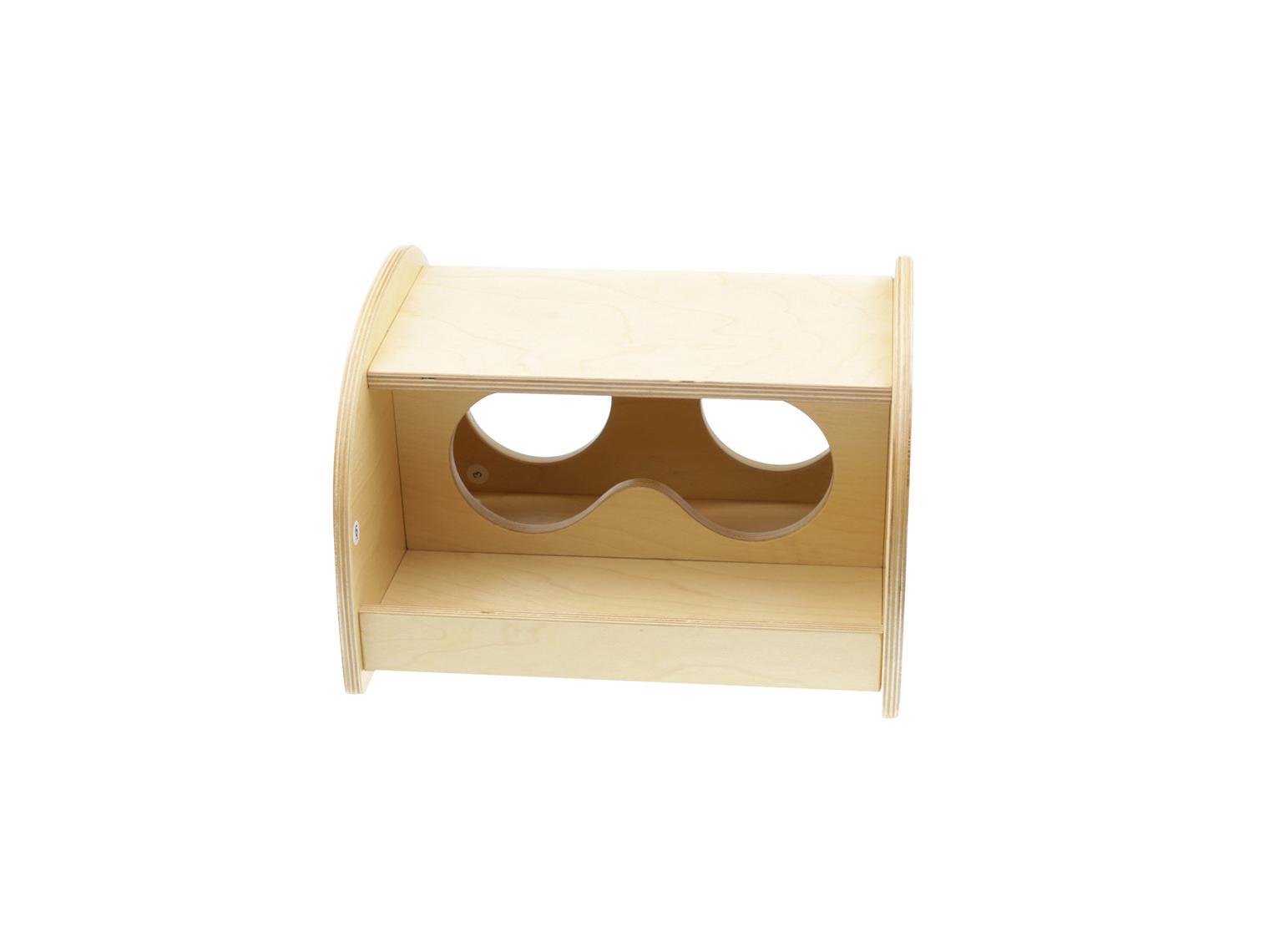 Tactile Learning Box: Dual Holes for Toddler Touch & Guess Activity
Tactile Learning Box: Dual Holes for Toddler Touch & Guess Activity