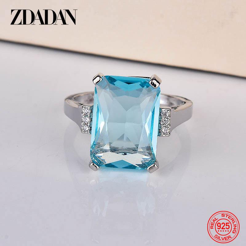 925 Sterling Silver Charm Topaz Ring for Women Luxury Wedding Jewelry Party Gift 5
925 Sterling Silver Charm Topaz Ring for Women Luxury Wedding Jewelry Party Gift 5