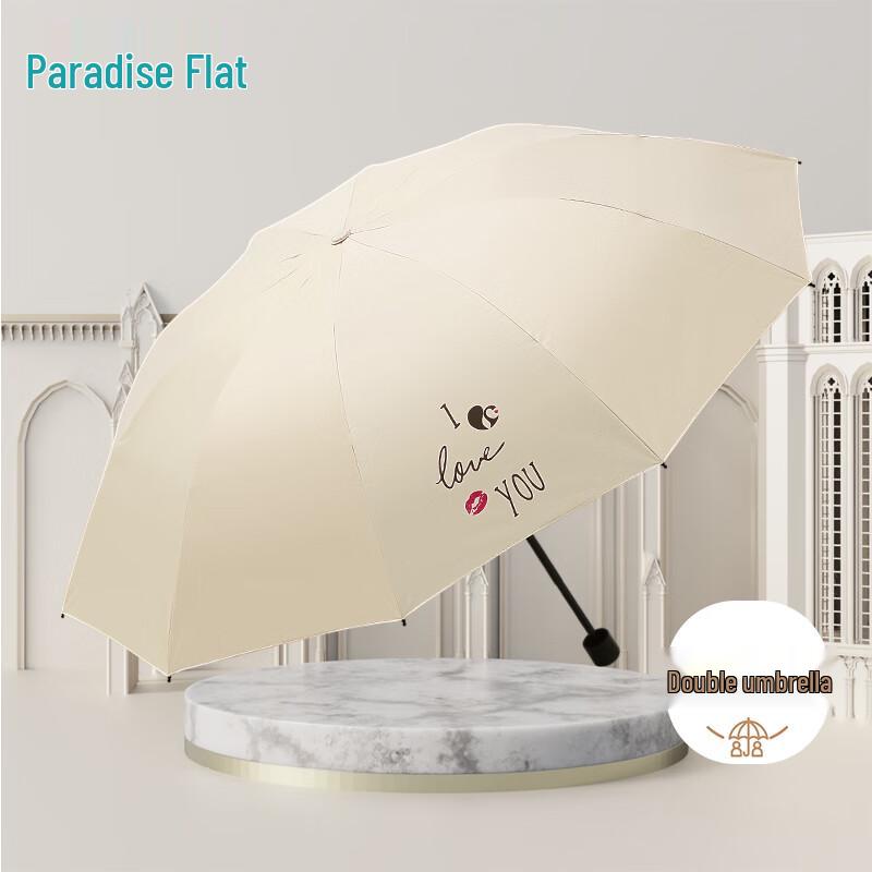 Paradise Large Tri-Fold UV Protection Sun & Rain Umbrella
Paradise Large Tri-Fold UV Protection Sun & Rain Umbrella