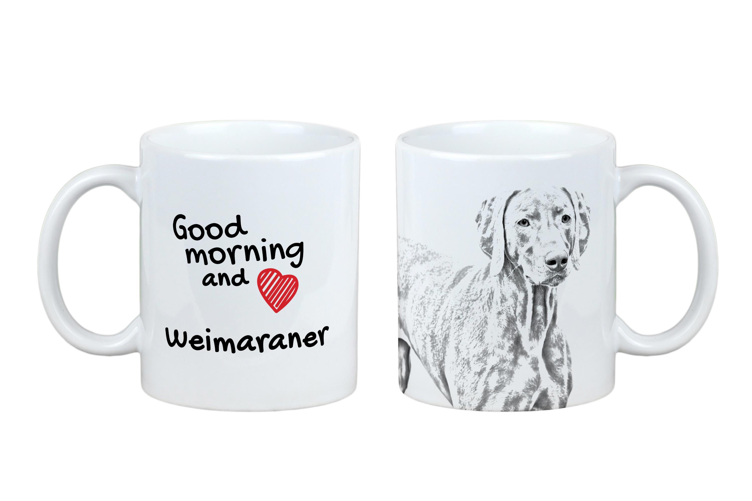 Weimaraner, Grey Ghost - cup with a dog, personalized cup with a print, a classic gift for everyone from the Art-Dog brand білий
Weimaraner, Grey Ghost - cup with a dog, personalized cup with a print, a classic gift for everyone from the Art-Dog brand білий