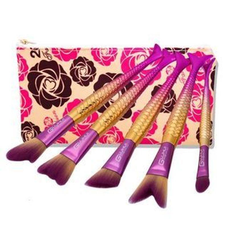 Stroke of Beauty - Set of 5 : Makeup Brush As Shown In Figure
Stroke of Beauty - Set of 5 : Makeup Brush As Shown In Figure