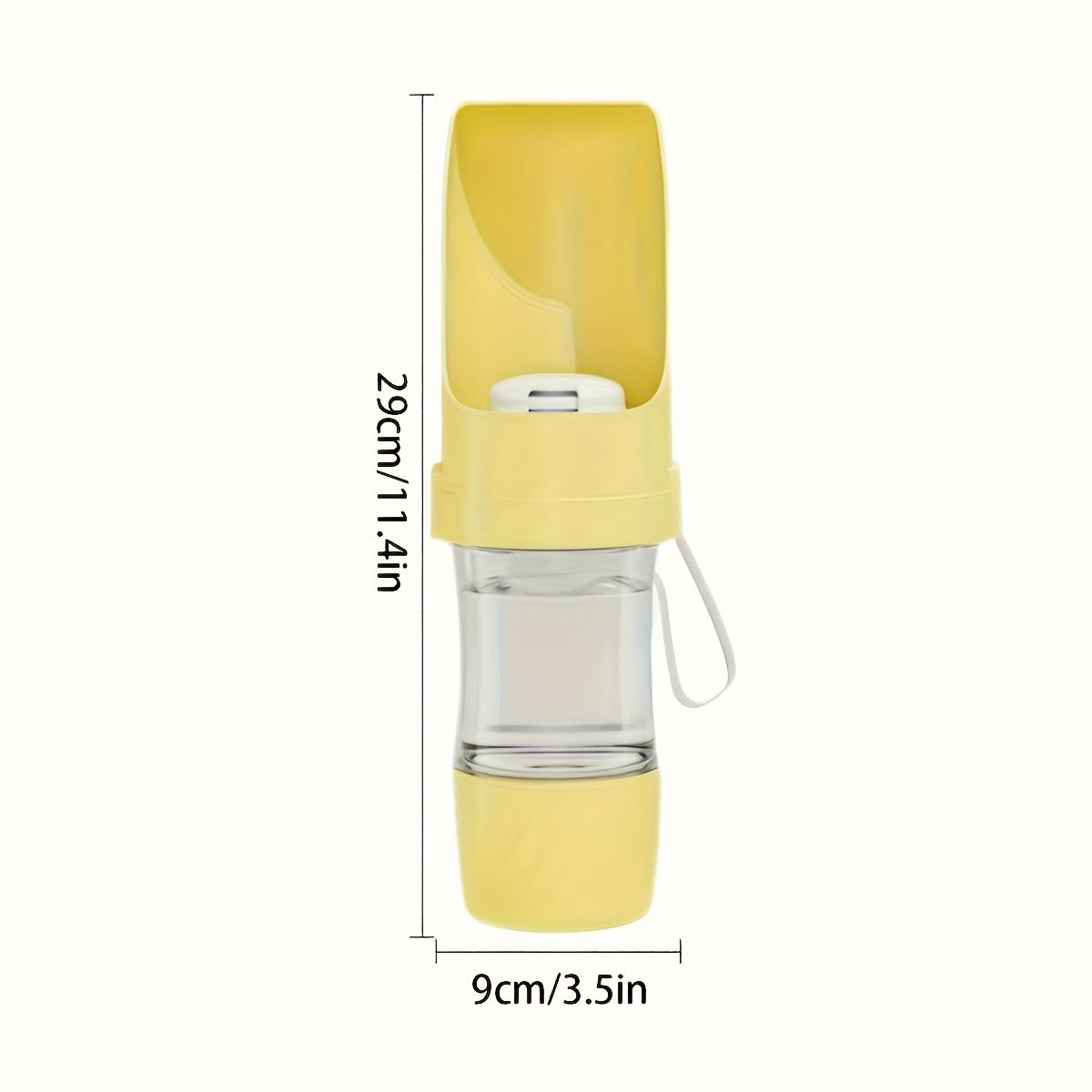 Dog Water Bottle with Foldable Travel Cup, Leak Proof Portable Pet Water Dispenser, Outdoor Hiking Accessories with Strap жовтий
Dog Water Bottle with Foldable Travel Cup, Leak Proof Portable Pet Water Dispenser, Outdoor Hiking Accessories with Strap жовтий