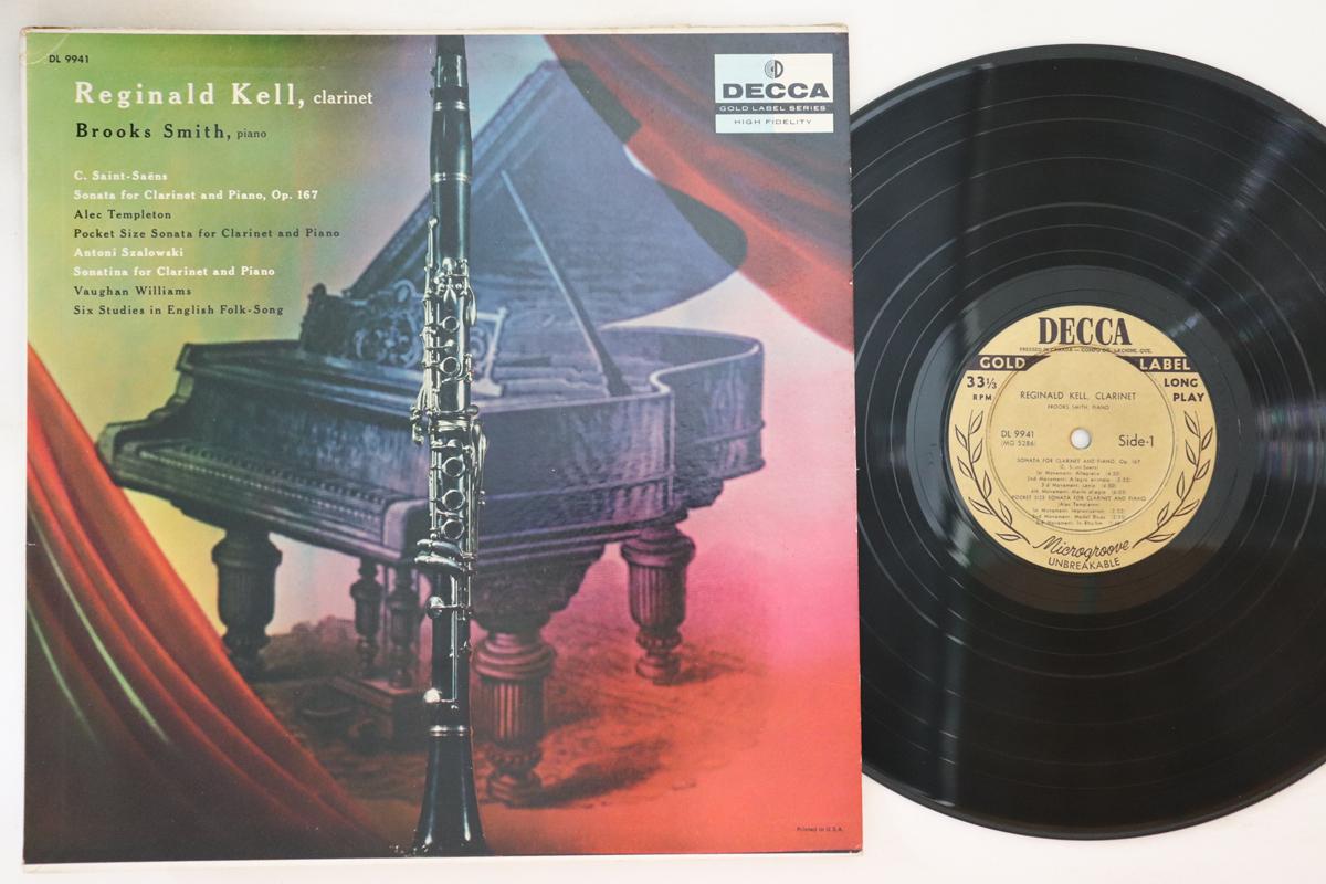 LP Record REGINALD KELLCLBROOKS SMMITHPF SaintSaens Clarinet SonataTemple DL9941 DECCA 1957 US Classical Used
LP Record REGINALD KELLCLBROOKS SMMITHPF SaintSaens Clarinet SonataTemple DL9941 DECCA 1957 US Classical Used