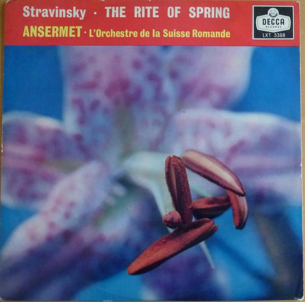 LP Record IGOR STRAVINSKY ERNEST ANSERMET The Rite Of Spring LXT5388 Decca UK Classical Used
LP Record IGOR STRAVINSKY ERNEST ANSERMET The Rite Of Spring LXT5388 Decca UK Classical Used