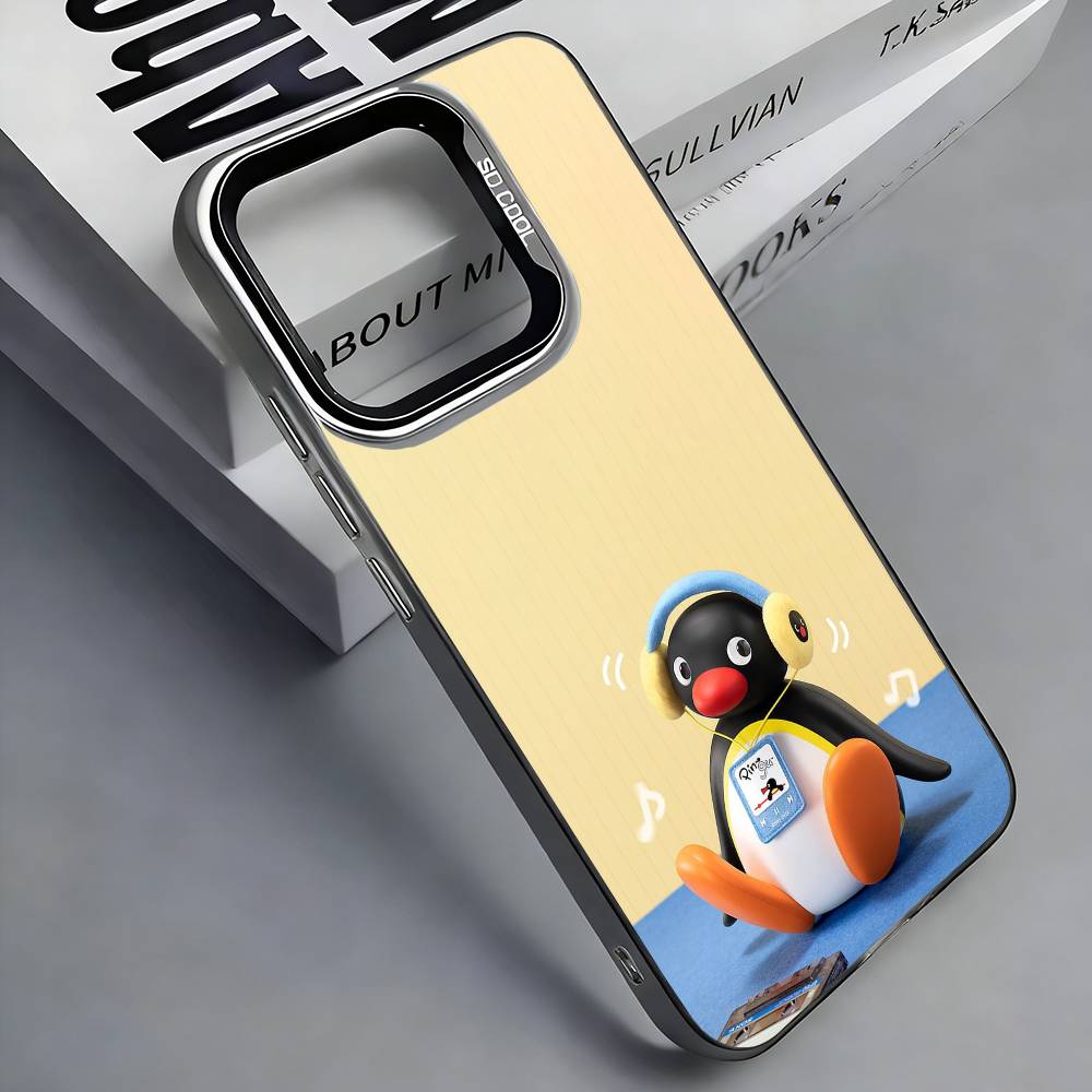 P-Pingu Cute P-Penguin Colorful Silver Back Phone Case For IPhone 17 16 15 14 13 12 11 Plus Pro Max Plus iPhone11PROMAX
P-Pingu Cute P-Penguin Colorful Silver Back Phone Case For IPhone 17 16 15 14 13 12 11 Plus Pro Max Plus iPhone11PROMAX