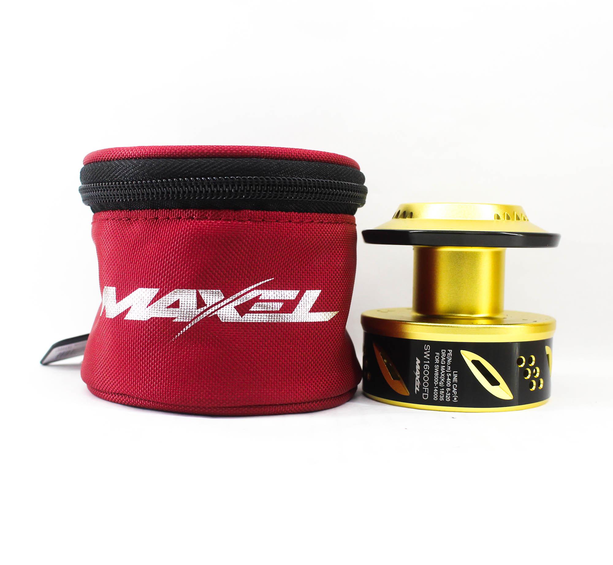 Maxel Spool Stella SW 16000 BK/L.GD (0033)
Maxel Spool Stella SW 16000 BK/L.GD (0033)