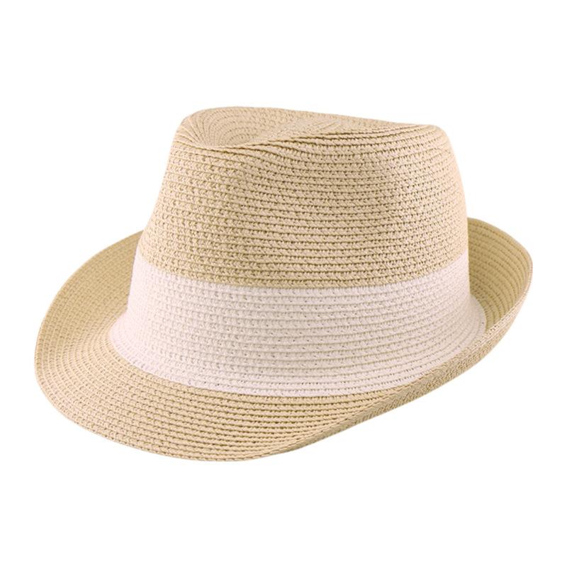 Top Hat Summer Sunshade Sun Protection Beach Hat Seaside Vacation British Jazz Straw Hat Couple Short Brim Splicing Hat adjustable
Top Hat Summer Sunshade Sun Protection Beach Hat Seaside Vacation British Jazz Straw Hat Couple Short Brim Splicing Hat adjustable