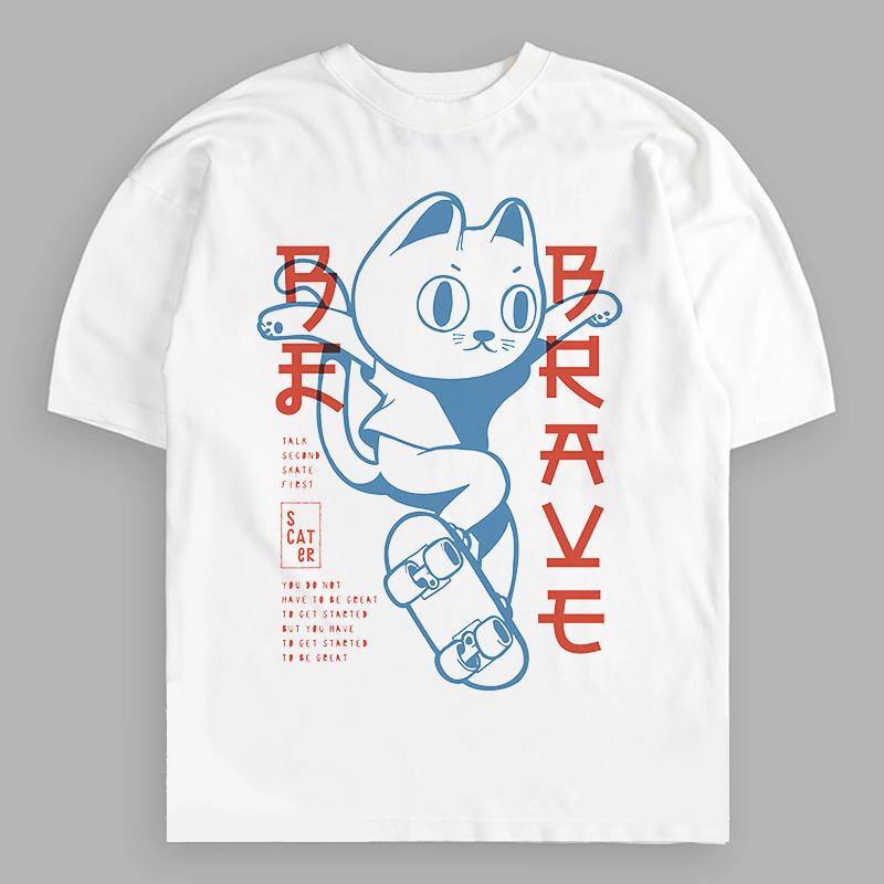 Японская Loverly Cat Дышащая белая футболка с коротким рукавом из 100% хлопка Футболка свободного кроя XXL белый
Японская Loverly Cat Дышащая белая футболка с коротким рукавом из 100% хлопка Футболка свободного кроя XXL белый