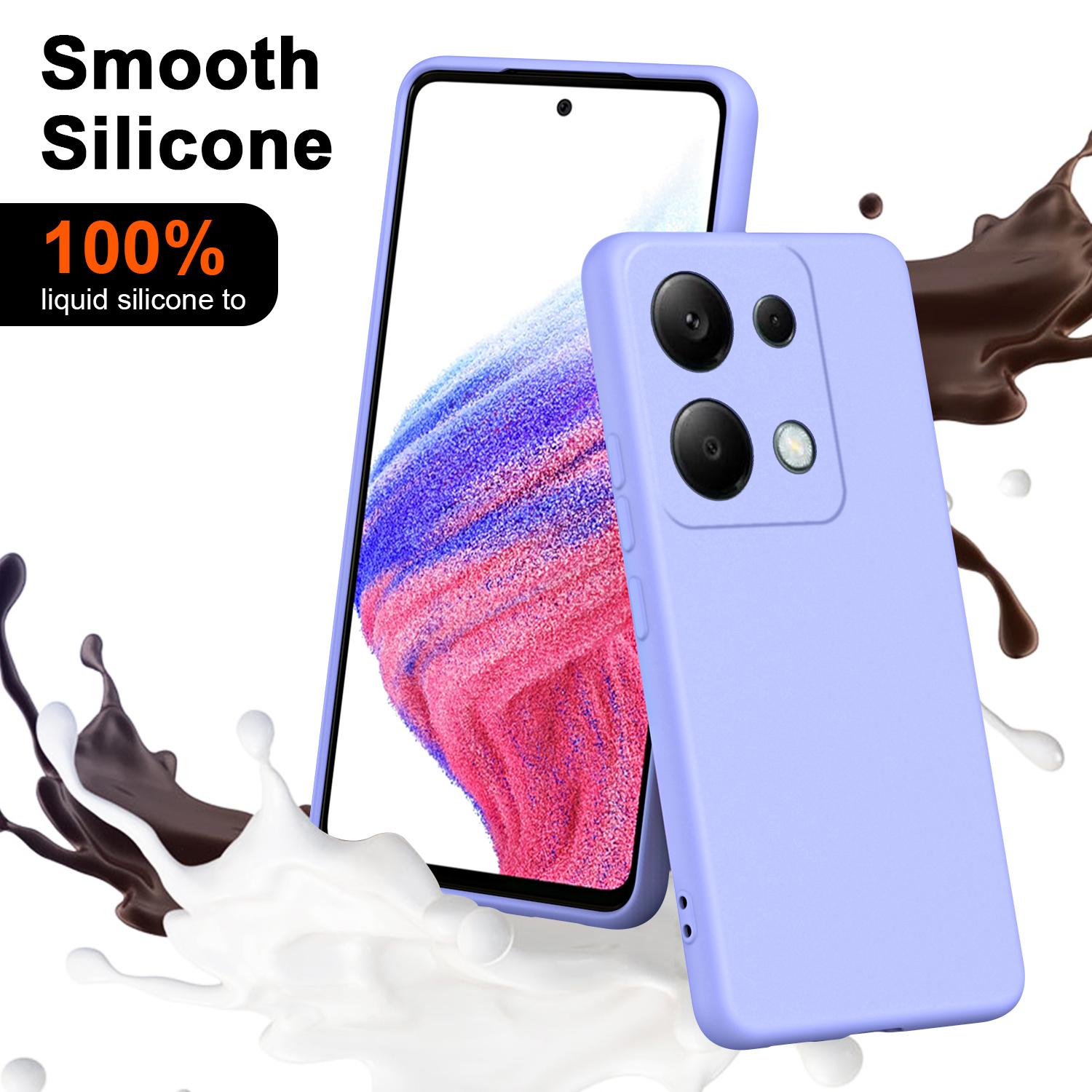For Xiaomi Redmi Note 13 Pro 4G/Poco M6 Pro 4G TPU Case 2.2mm Rubberized Phone Cover Purple
For Xiaomi Redmi Note 13 Pro 4G/Poco M6 Pro 4G TPU Case 2.2mm Rubberized Phone Cover Purple